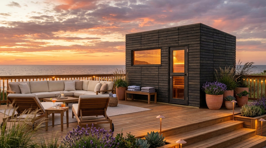 Alpina Large Panorama Outdoor Sauna