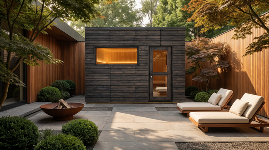 Alpina Large Panorama Outdoor Sauna