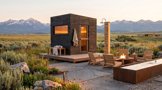 Alpina Medium Panorama Outdoor Sauna