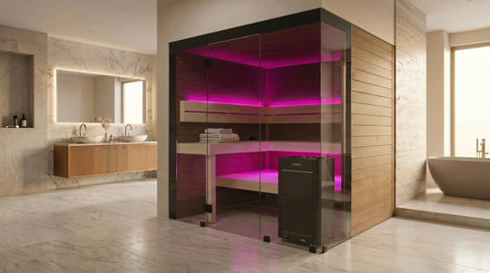 Block Large Indoor Sauna