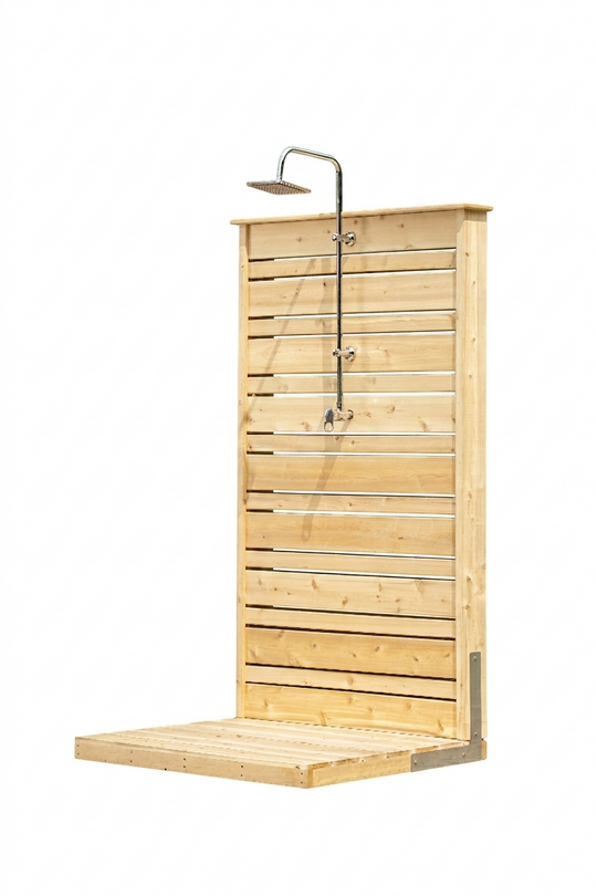 Cascade Pillar Shower