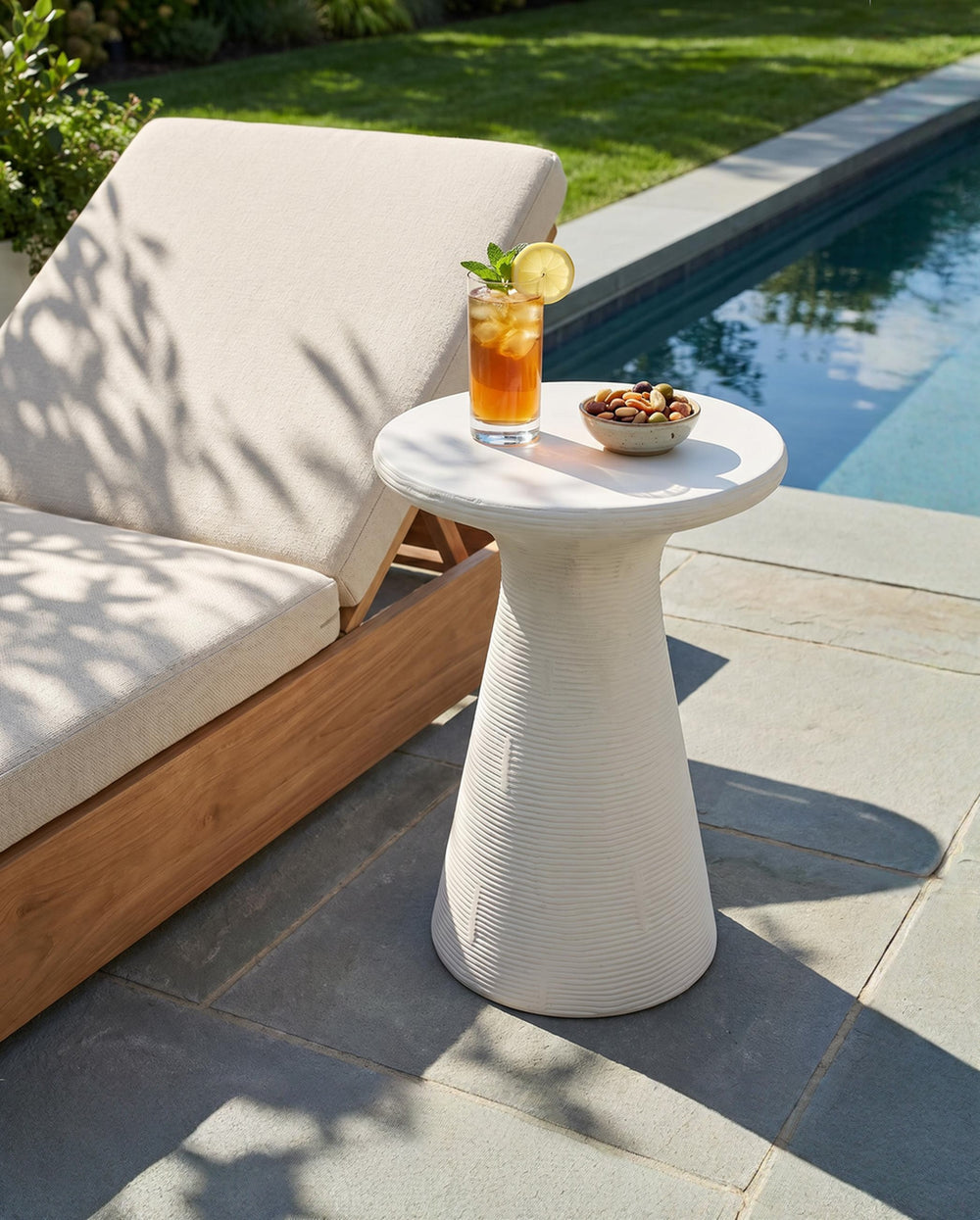 Harlan Outdoor Accent Table
