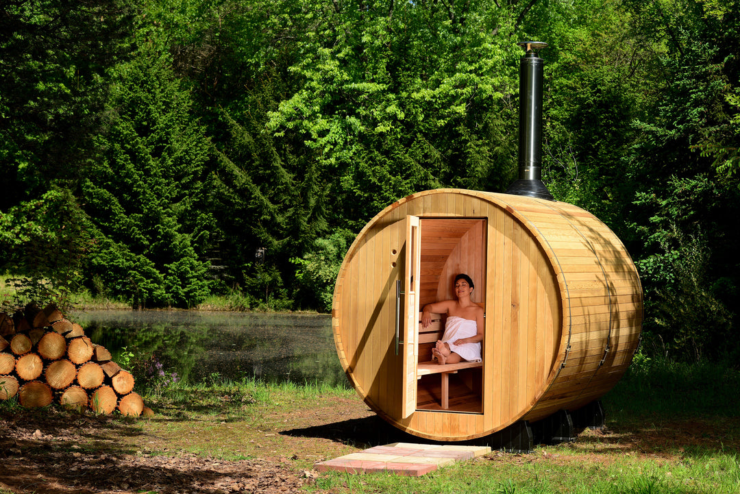 Lewisburg Rustic Cedar Outdoor Sauna