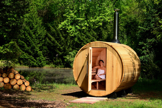 Lewisburg Rustic Cedar Outdoor Sauna