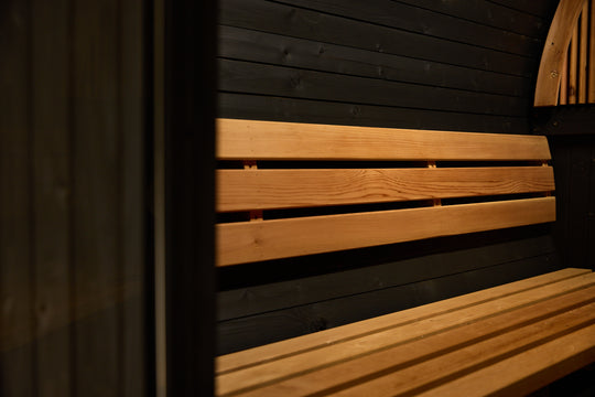 Bench for a Lewisburg Onyx Outdoor Sauna