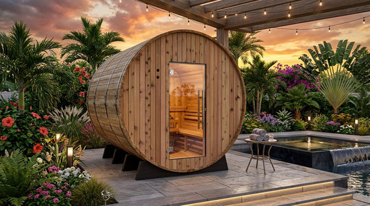 Lewisburg Rustic Cedar Outdoor Sauna