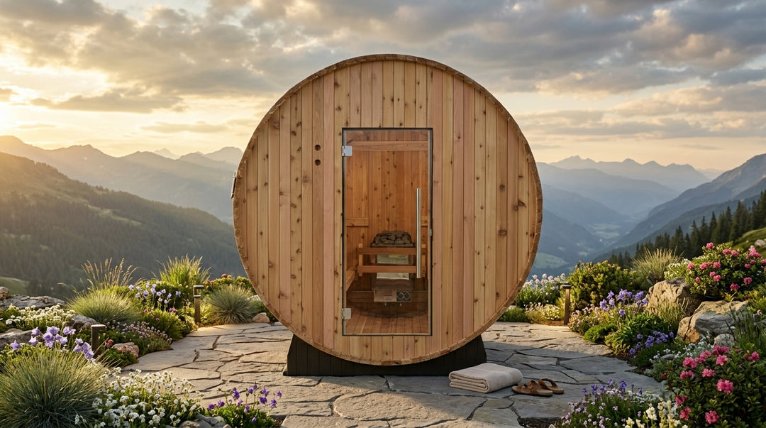 Lewisburg Rustic Cedar Outdoor Sauna