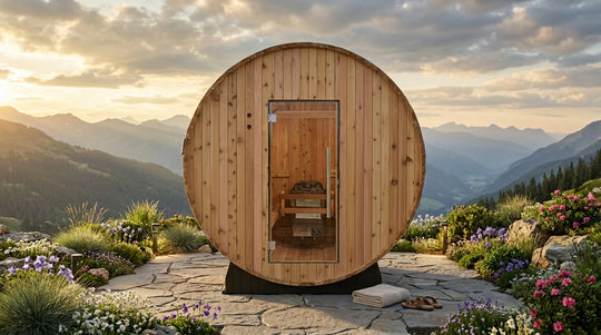 Lewisburg Rustic Cedar Outdoor Sauna