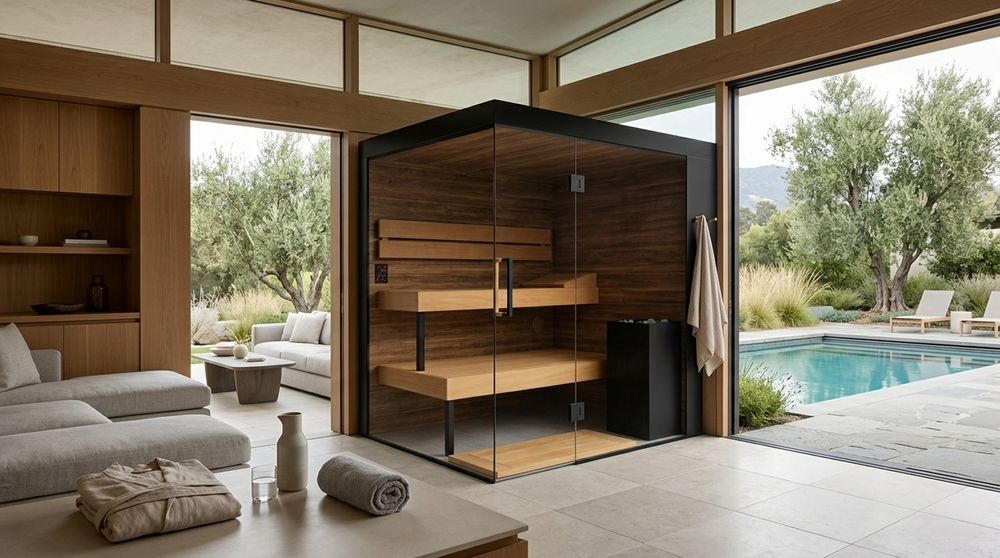 Lumaria large indoor sauna 