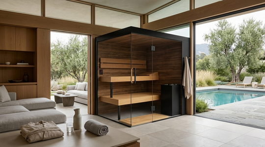 Lumaria large indoor sauna 