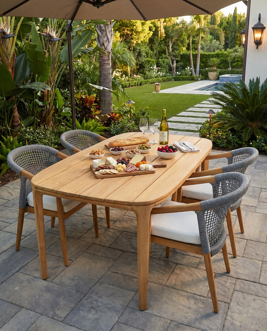 Riley 5 Piece Outdoor Dining Collection
