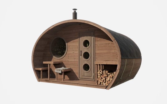 SaunaLife Model G11 — SaunaLife-G11-Outdoor-Sauna-1