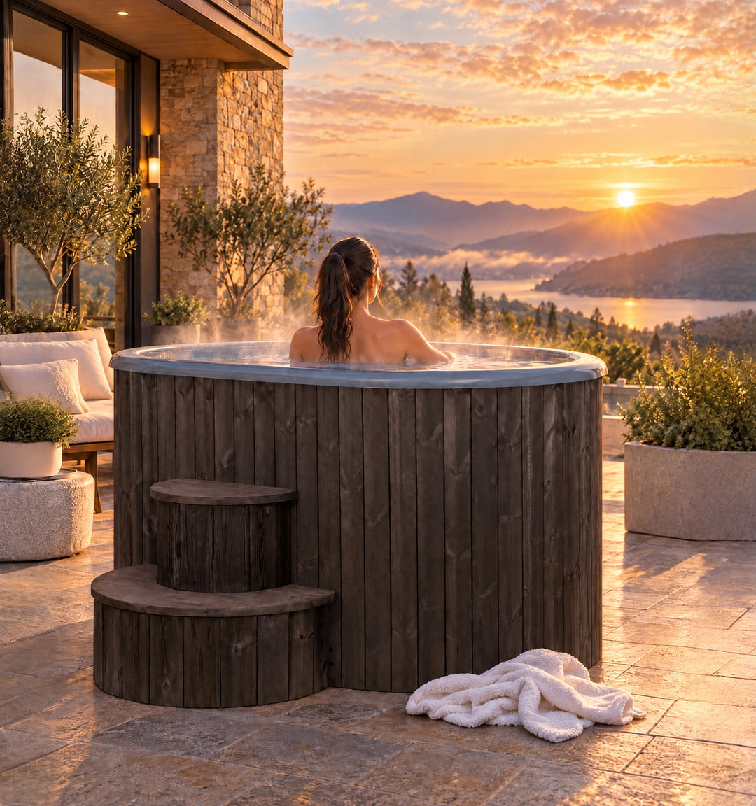 SaunaLife Hot+Cold Plunge Package (S1BC)