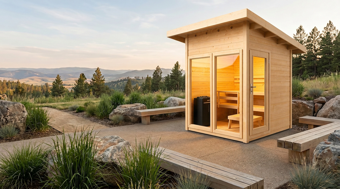 View Outdoor Sauna