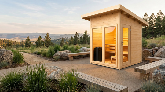 View Outdoor Sauna